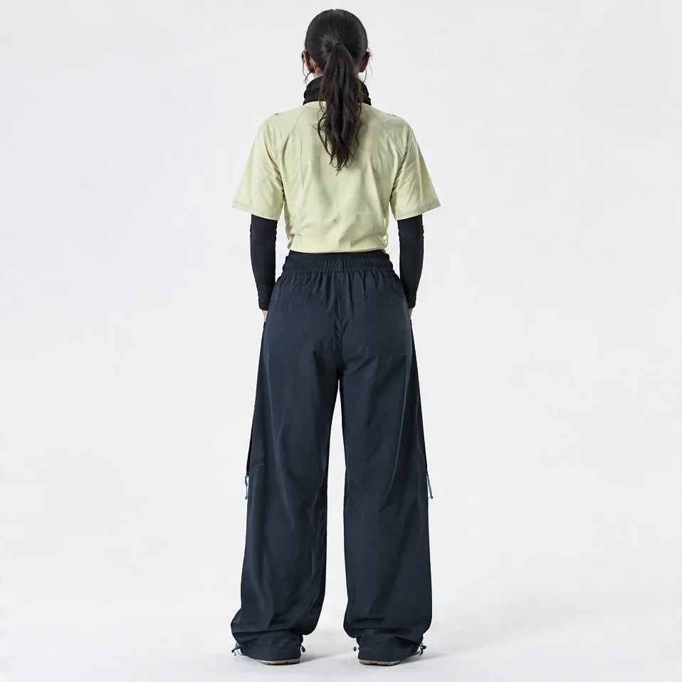 Murk - Unisex Quick-Dry Windproof & Lotus-Effect Waterproof Trousers - Navy Blue