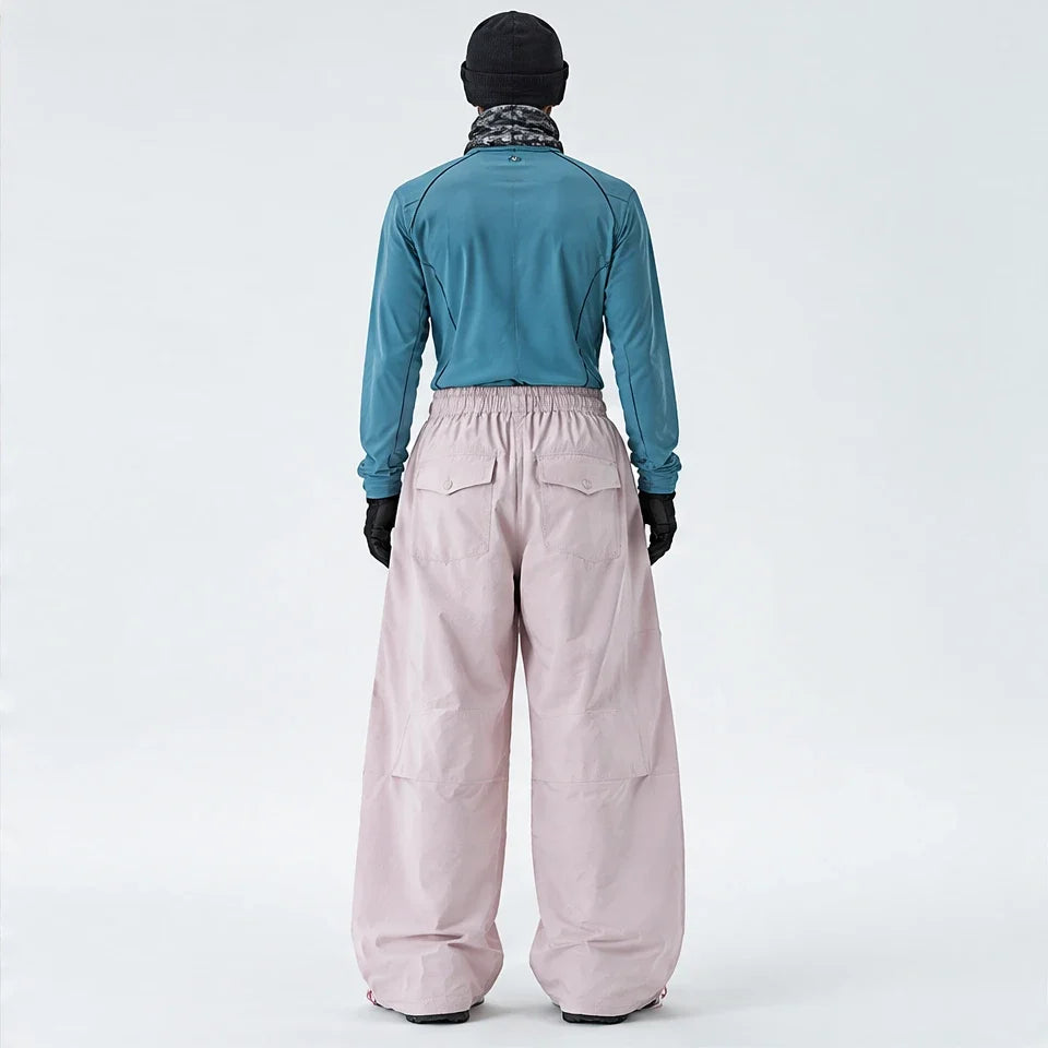 Murk - Unisex Quick-Dry Windproof & Lotus-Effect Waterproof Trousers - Pink
