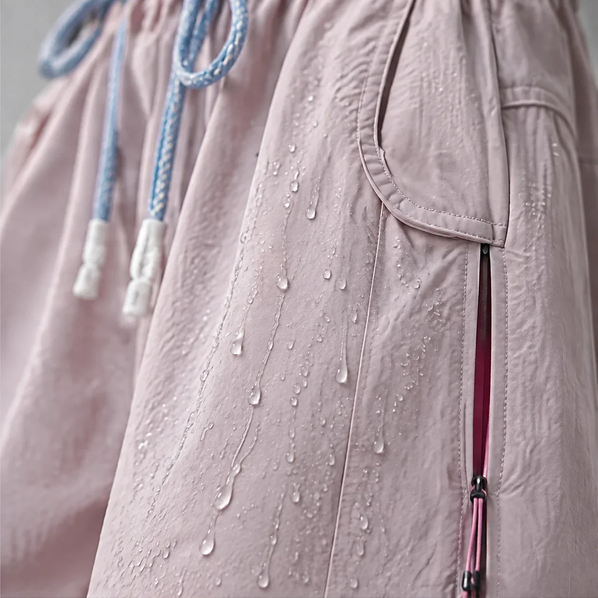 Murk - Unisex Quick-Dry Windproof & Lotus-Effect Waterproof Trousers - Pink