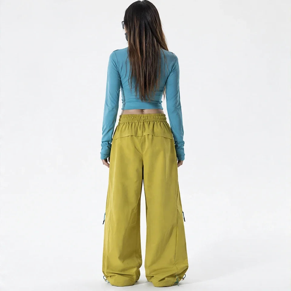 Murk - Unisex Quick-Dry Windproof & Lotus-Effect Waterproof Trousers - Yellow