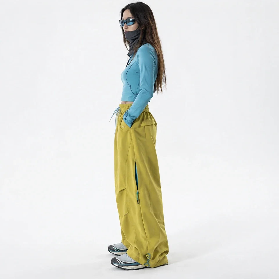 Murk - Unisex Quick-Dry Windproof & Lotus-Effect Waterproof Trousers - Yellow
