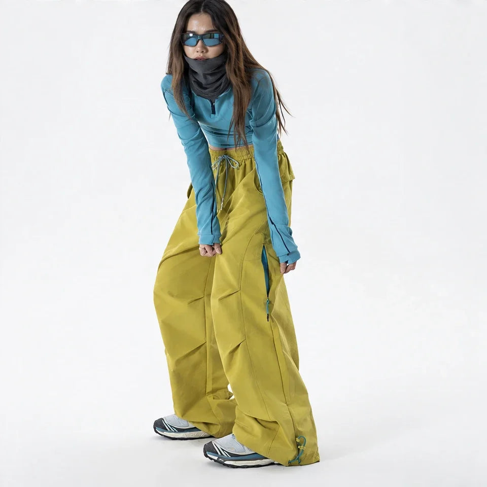 Murk - Unisex Quick-Dry Windproof & Lotus-Effect Waterproof Trousers - Yellow