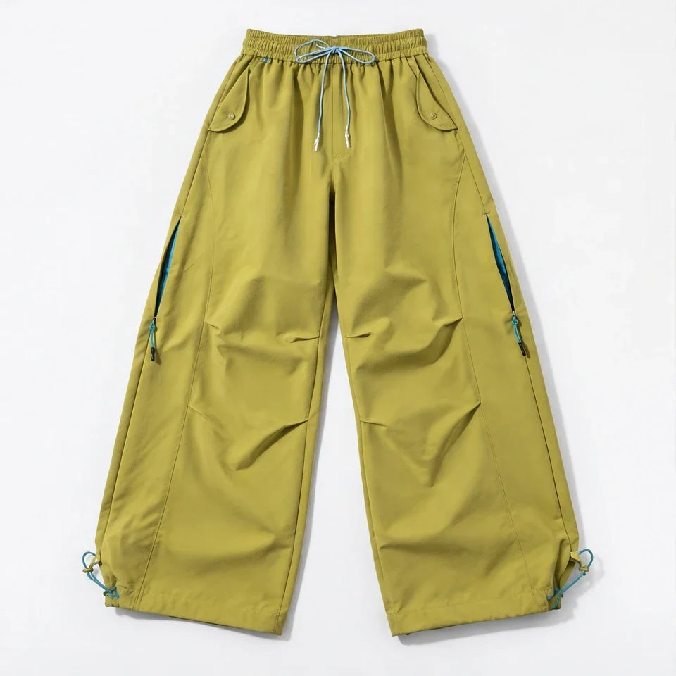 Murk - Unisex Quick-Dry Windproof & Lotus-Effect Waterproof Trousers - Yellow