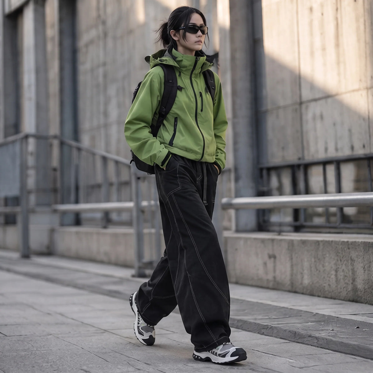 Force - Unisex Quick-Dry Windproof & Teflon® Waterproof Trousers - Black