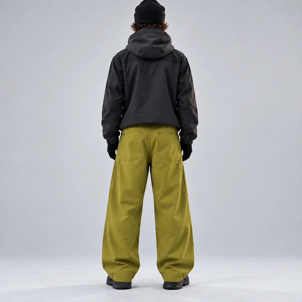 Force - Unisex Quick-Dry Windproof & Teflon® Waterproof Trousers - Yellow