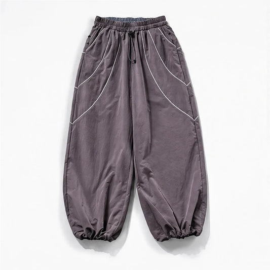 Howe - Unisex Quick-Dry Windproof & Reflective Waterproof Trousers - Purple