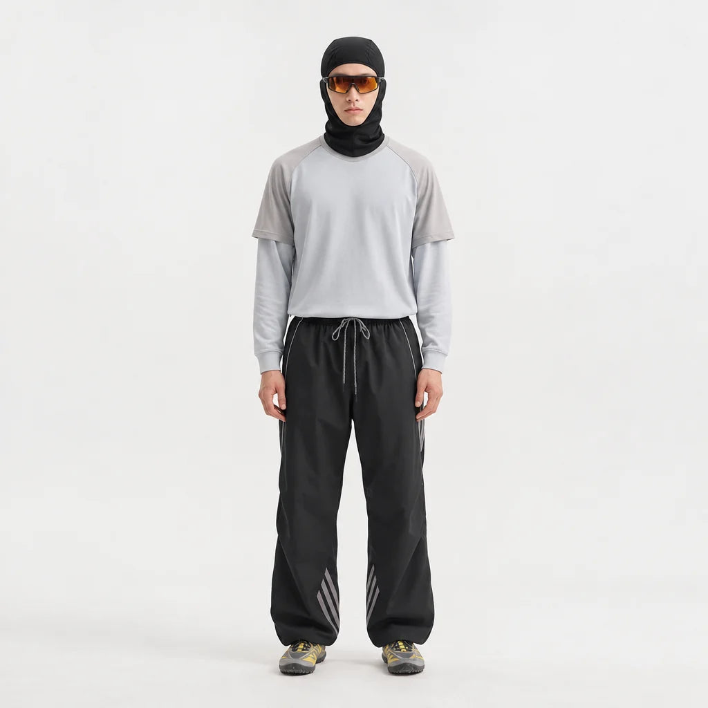 Dreich - Unisex Quick-Dry Windproof & Relaxed Fit Waterproof Trousers - Black