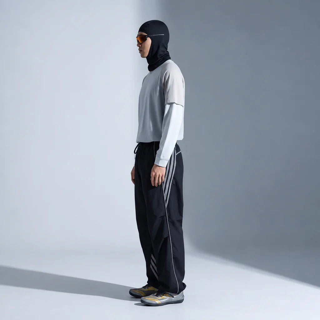 Dreich - Unisex Quick-Dry Windproof & Relaxed Fit Waterproof Trousers - Black