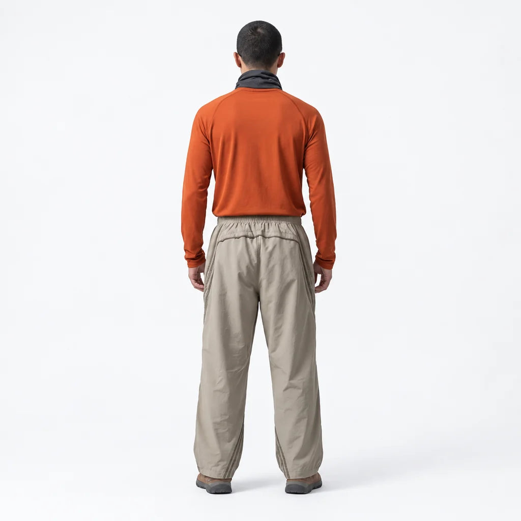Dreich - Unisex Quick-Dry Windproof & Relaxed Fit Waterproof Trousers - Light Khaki
