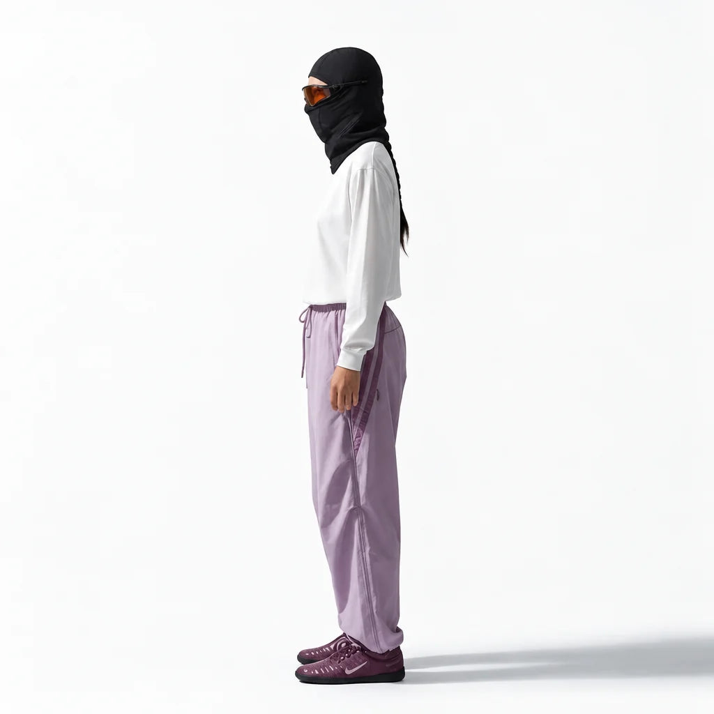 Dreich - Unisex Quick-Dry Windproof & Relaxed Fit Waterproof Trousers - Pink