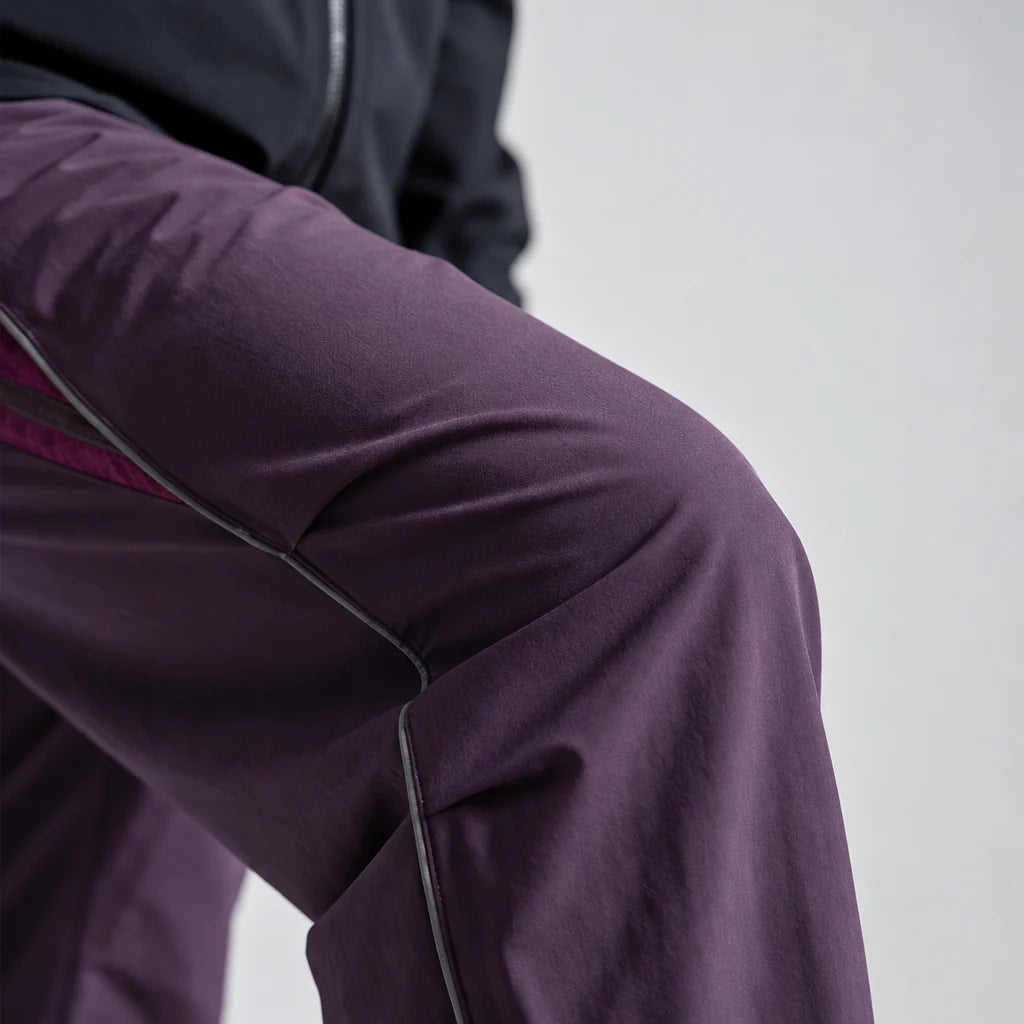 Dreich - Unisex Quick-Dry Windproof & Relaxed Fit Waterproof Trousers - Purple