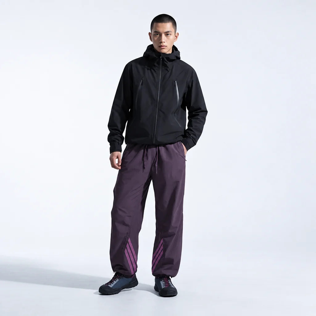 Dreich - Unisex Quick-Dry Windproof & Relaxed Fit Waterproof Trousers - Purple