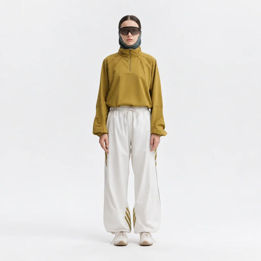 Dreich - Unisex Quick-Dry Windproof & Relaxed Fit Waterproof Trousers - White