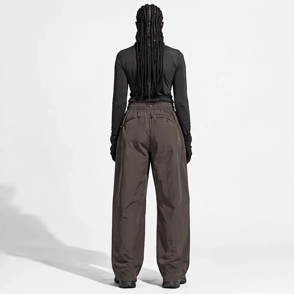 Shiel - Unisex Quick-Dry Windproof & Wrinkle-Free Waterproof Trousers - Brown