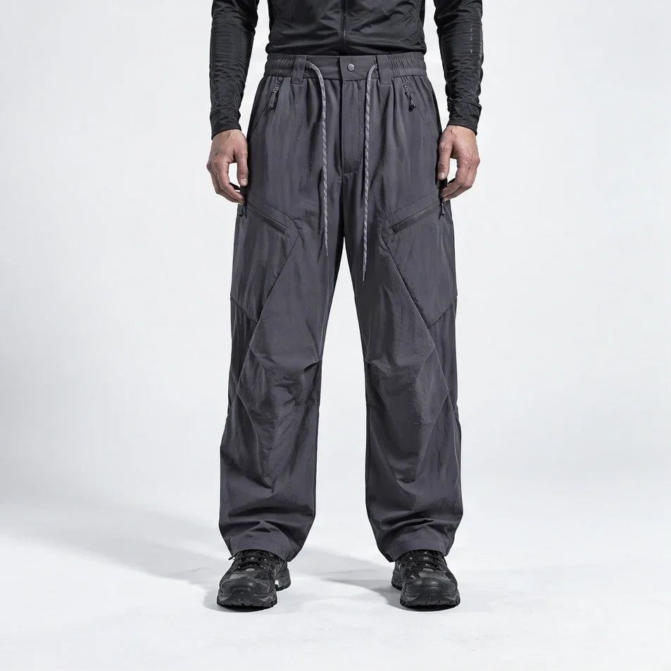 Shiel - Unisex Quick-Dry Windproof & Wrinkle-Free Waterproof Trousers - Dark Grey