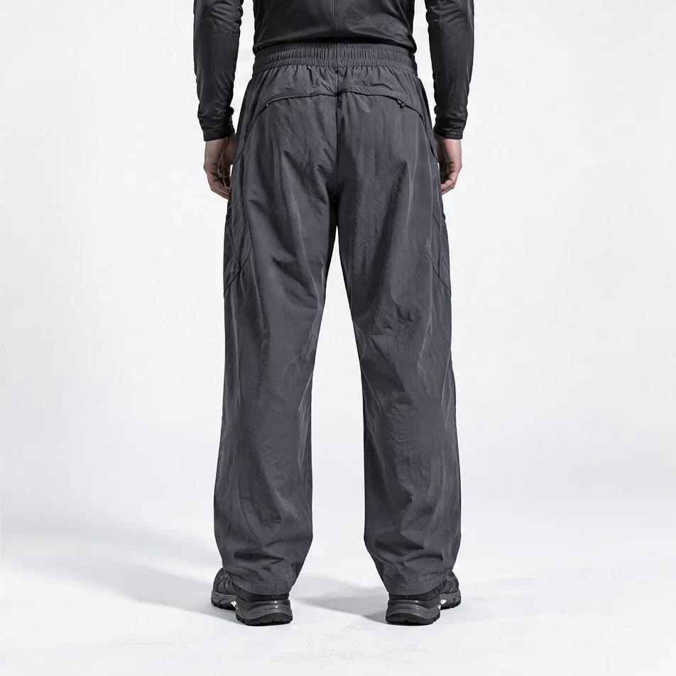 Shiel - Unisex Quick-Dry Windproof & Wrinkle-Free Waterproof Trousers - Dark Grey