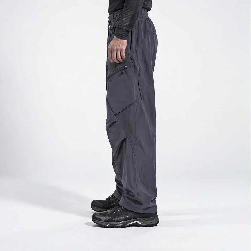 Shiel - Unisex Quick-Dry Windproof & Wrinkle-Free Waterproof Trousers - Dark Grey