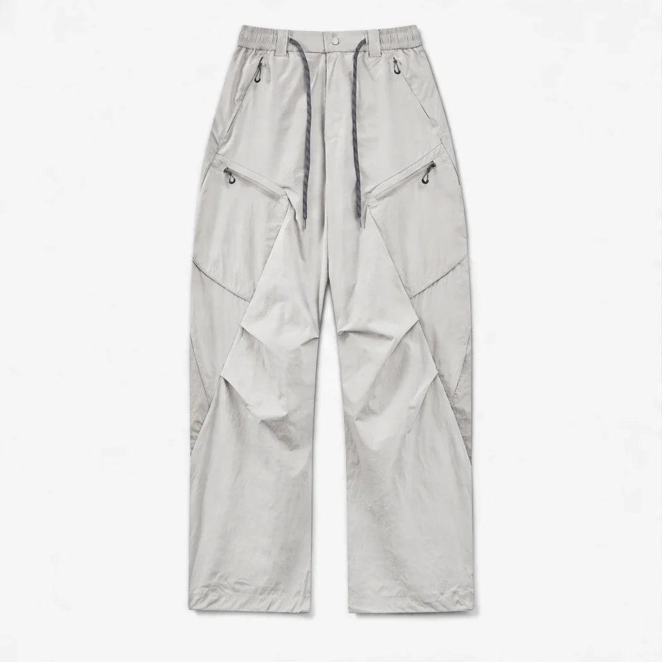 Shiel - Unisex Quick-Dry Windproof & Wrinkle-Free Waterproof Trousers - Off-white