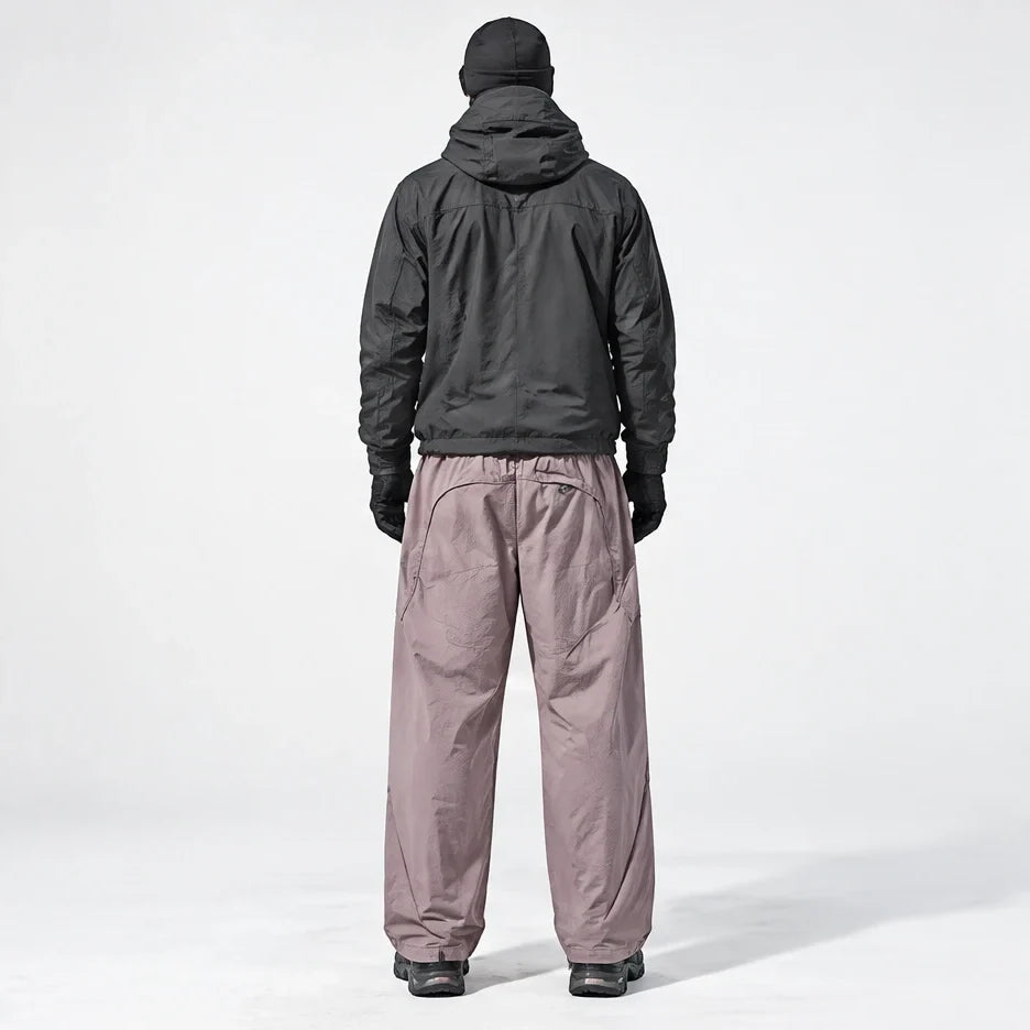 Shiel - Unisex Quick-Dry Windproof & Wrinkle-Free Waterproof Trousers - Pink