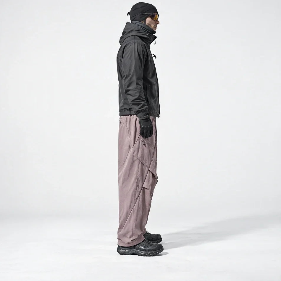 Shiel - Unisex Quick-Dry Windproof & Wrinkle-Free Waterproof Trousers - Pink