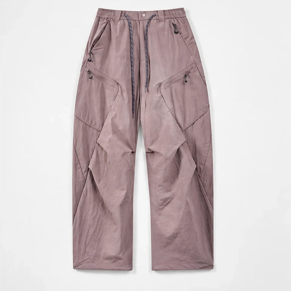 Shiel - Unisex Quick-Dry Windproof & Wrinkle-Free Waterproof Trousers - Pink