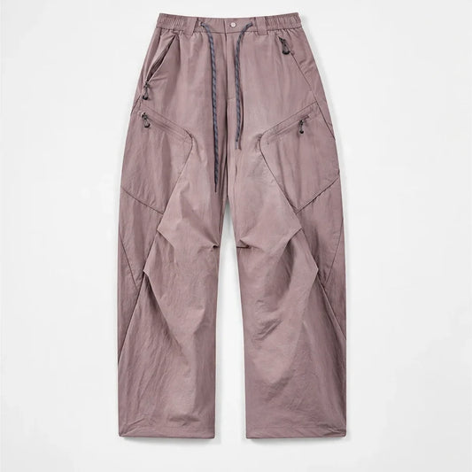 Shiel - Unisex Quick-Dry Windproof & Wrinkle-Free Waterproof Trousers - Pink