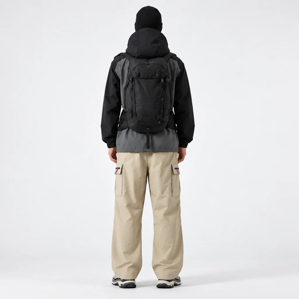 Brash - Unisex Quick-Dry Windproof & Stain-Resistant Waterproof Trousers - Khaki