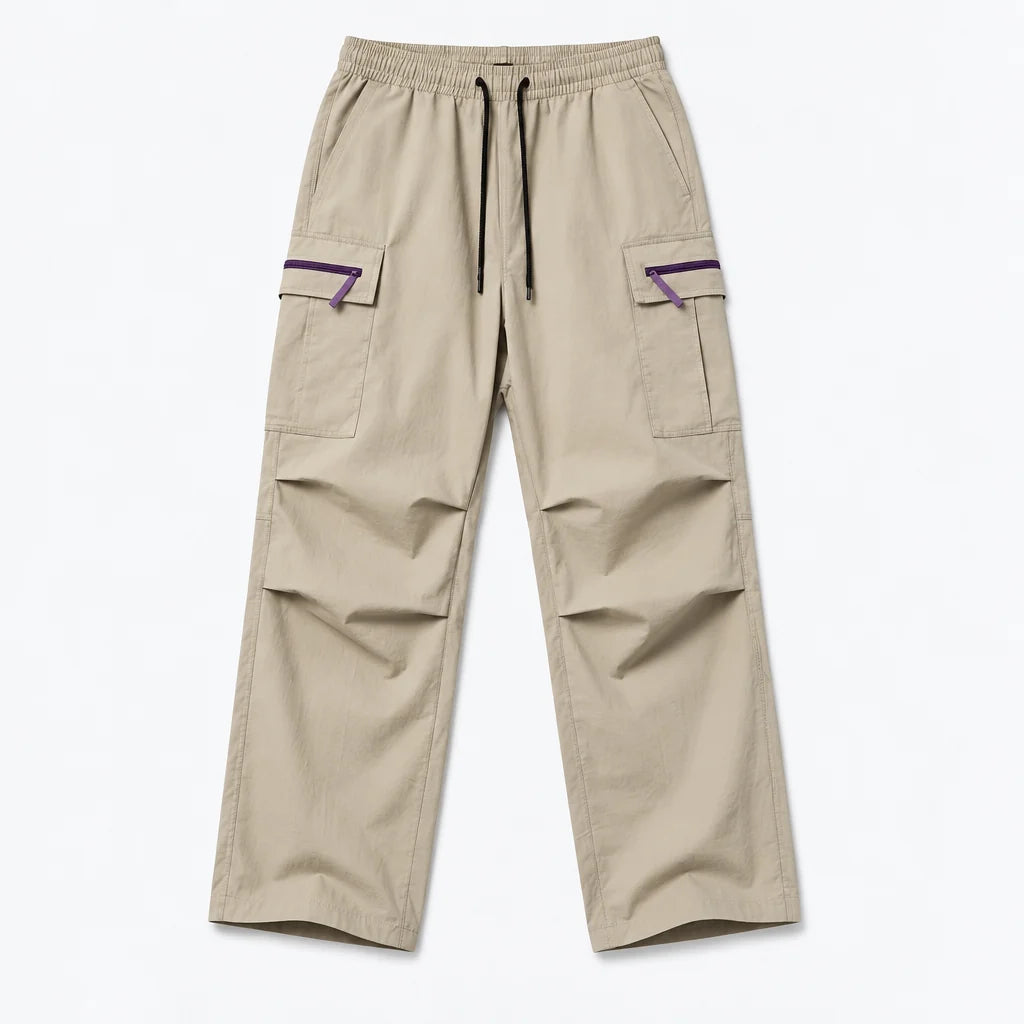 Brash - Unisex Quick-Dry Windproof & Stain-Resistant Waterproof Trousers - Khaki