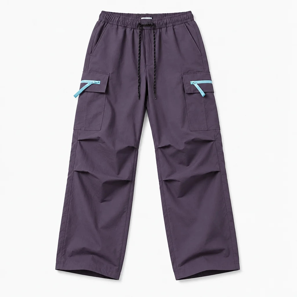 Brash - Unisex Quick-Dry Windproof & Stain-Resistant Waterproof Trousers - Purple