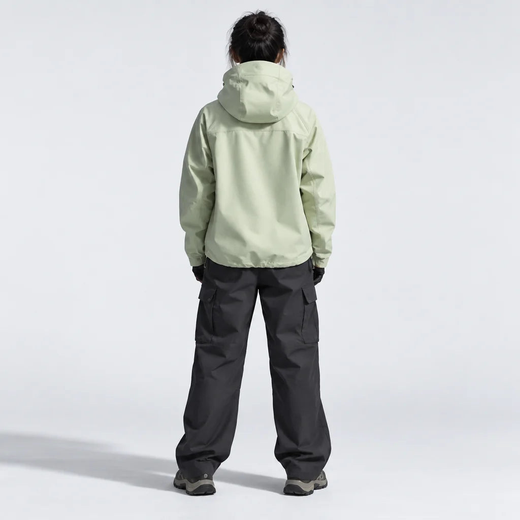Scar - Unisex Windproof Breathable & Taped Seams Waterproof Jacket - Green