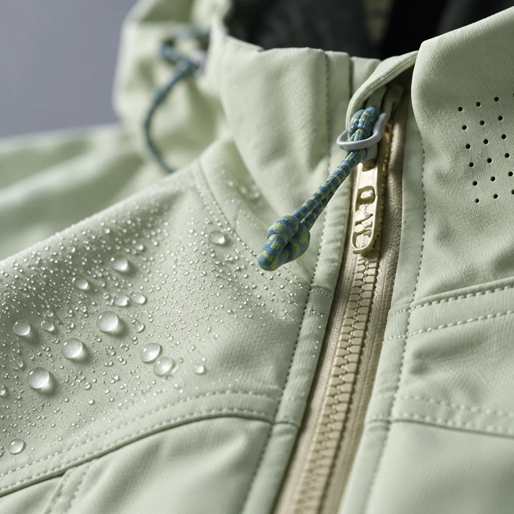 Scar - Unisex Windproof Breathable & Taped Seams Waterproof Jacket - Green