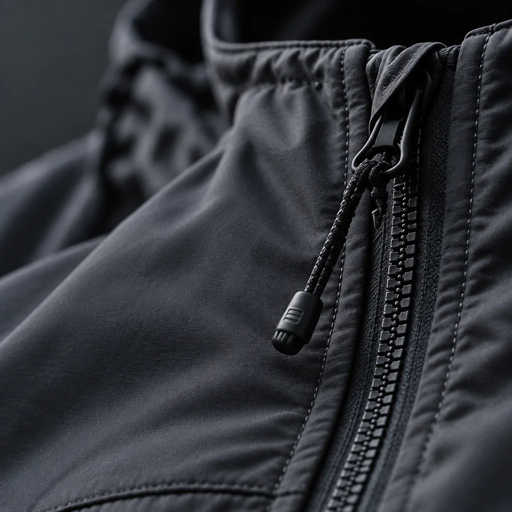 Scar - Unisex Windproof Breathable & Taped Seams Waterproof Jacket - Grey