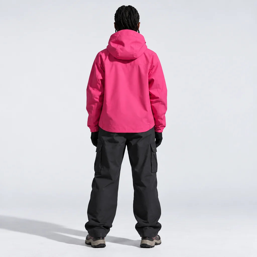 Scar - Unisex Windproof Breathable & Taped Seams Waterproof Jacket - Pink