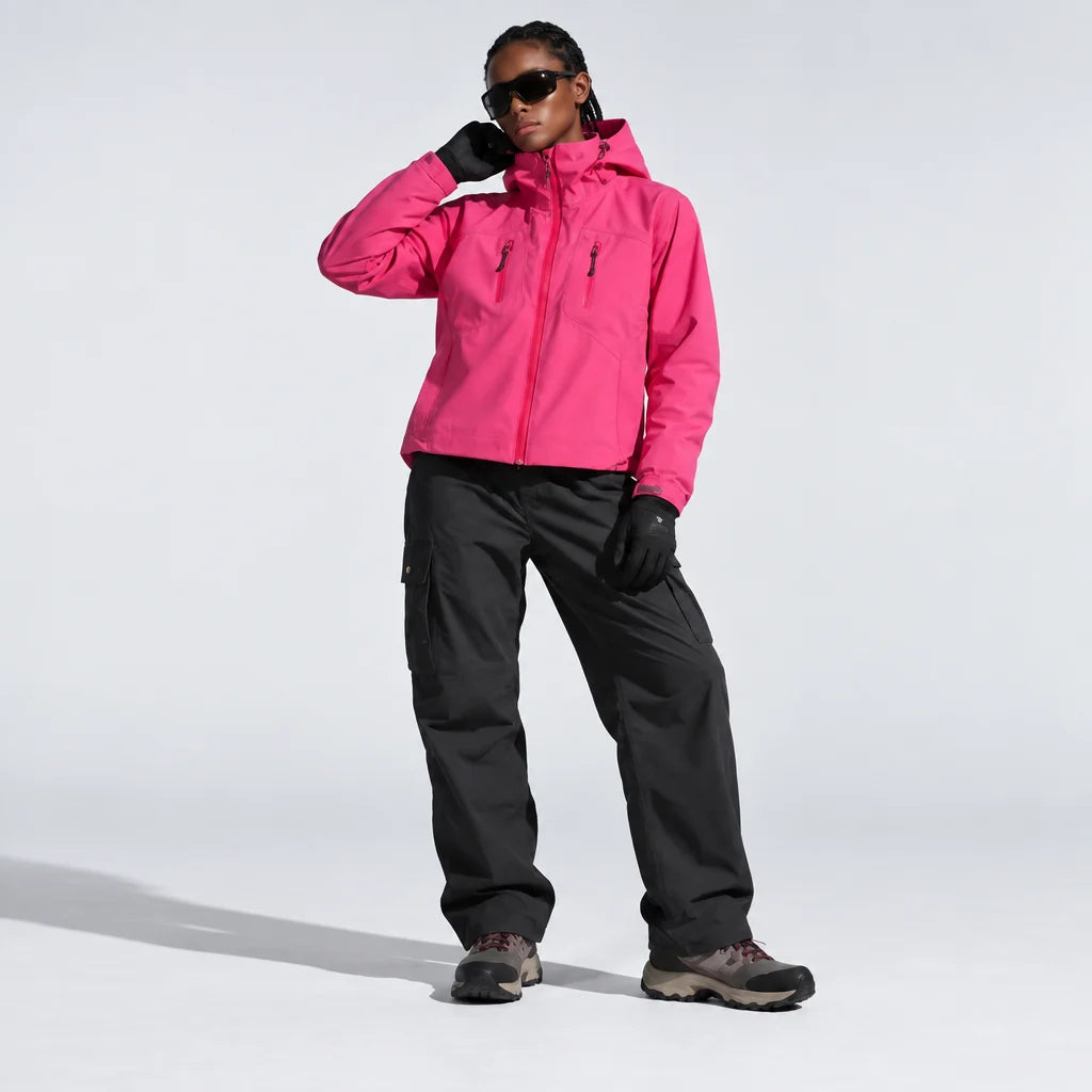 Scar - Unisex Windproof Breathable & Taped Seams Waterproof Jacket - Pink