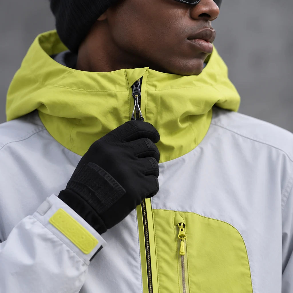 Rack - Unisex Water-Repellent & Windproof Reflective Lightweight Jacket - Grey