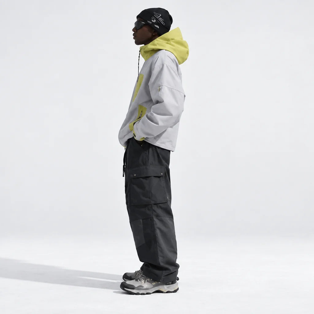 Rack - Unisex Water-Repellent & Windproof Reflective Lightweight Jacket - Grey