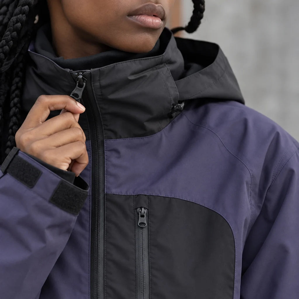 Rack - Unisex Water-Repellent & Windproof Reflective Lightweight Jacket - Purple