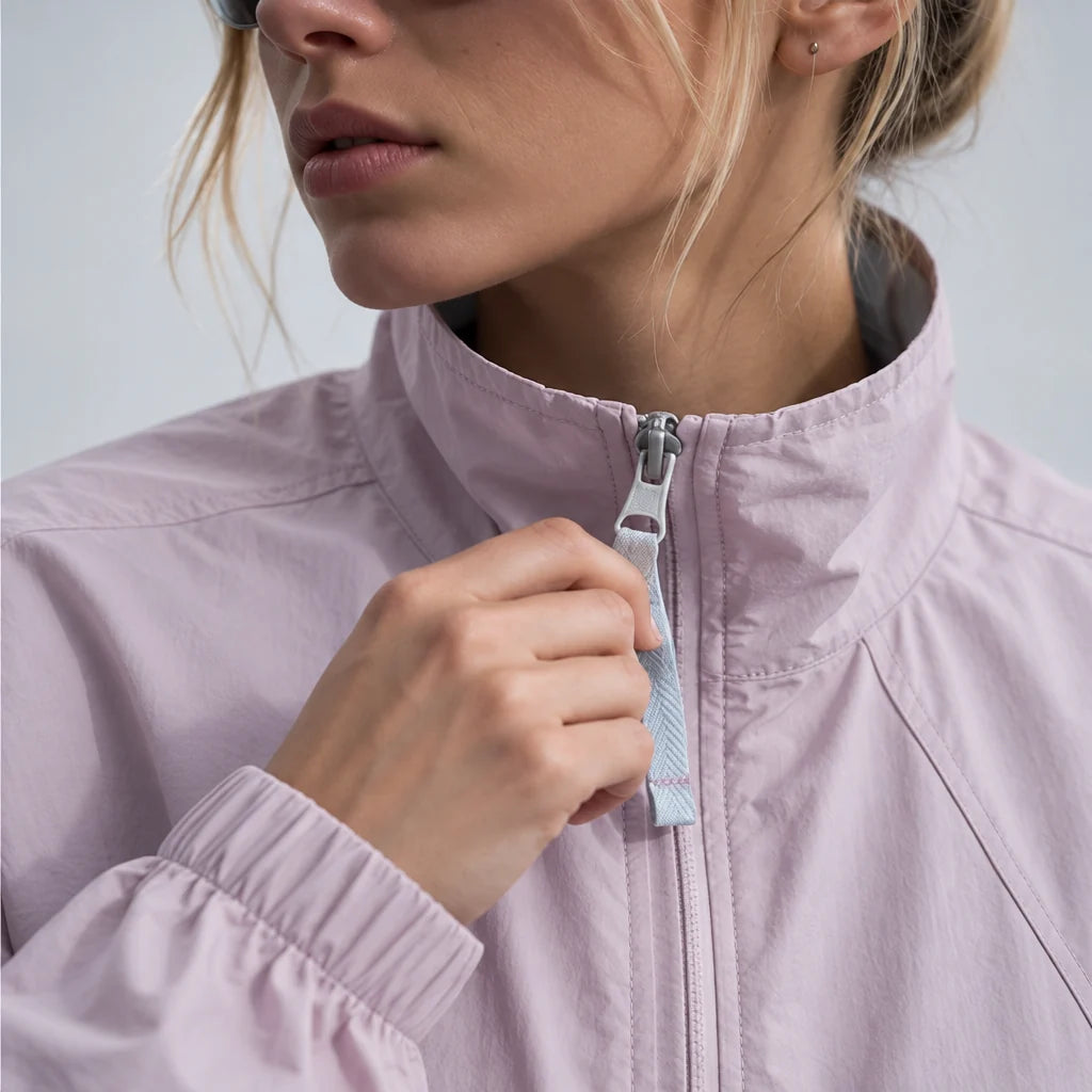 Spume - Unisex Water-Repellent & Windproof Stand-Collar Lightweight Jacket - Pink