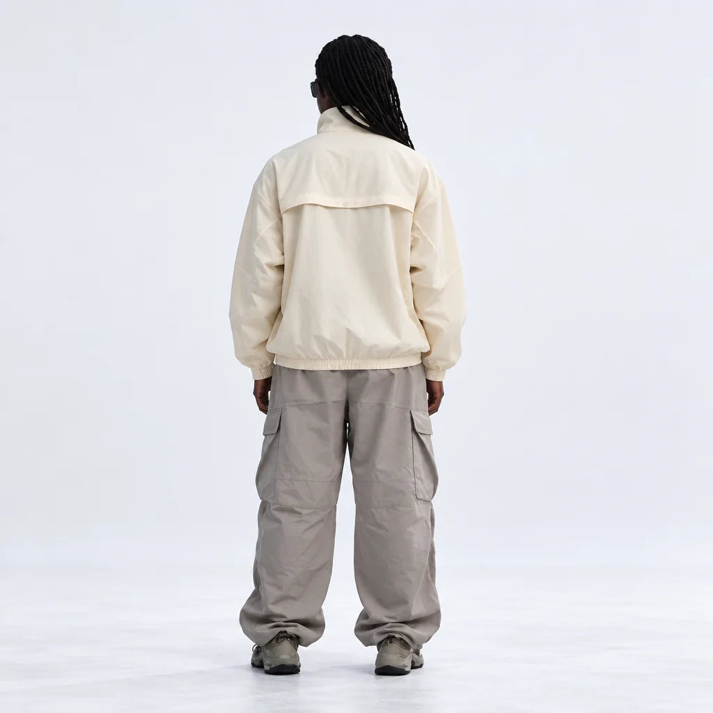 Spume - Unisex Water-Repellent & Windproof Stand-Collar Lightweight Jacket - White