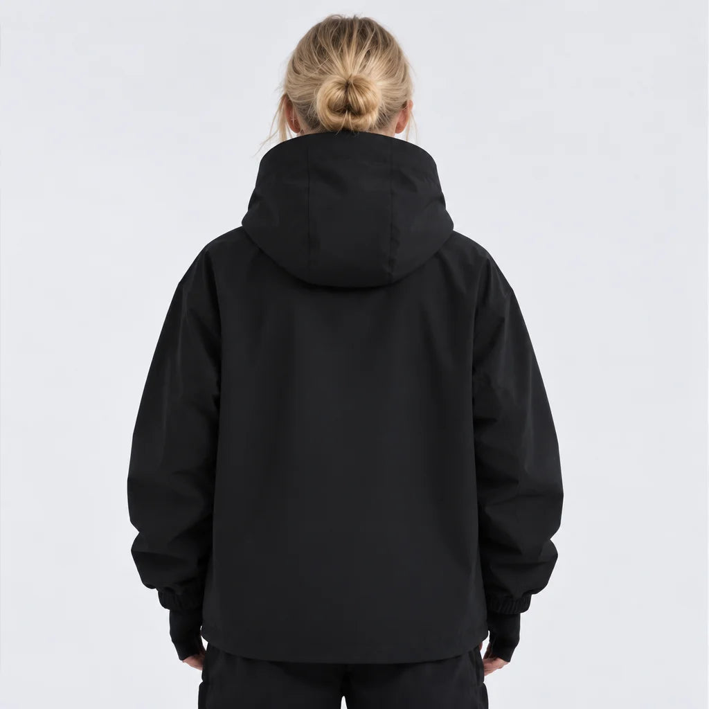 Pike - Unisex Windproof Breathable & 10K Waterproof Jacket - Black