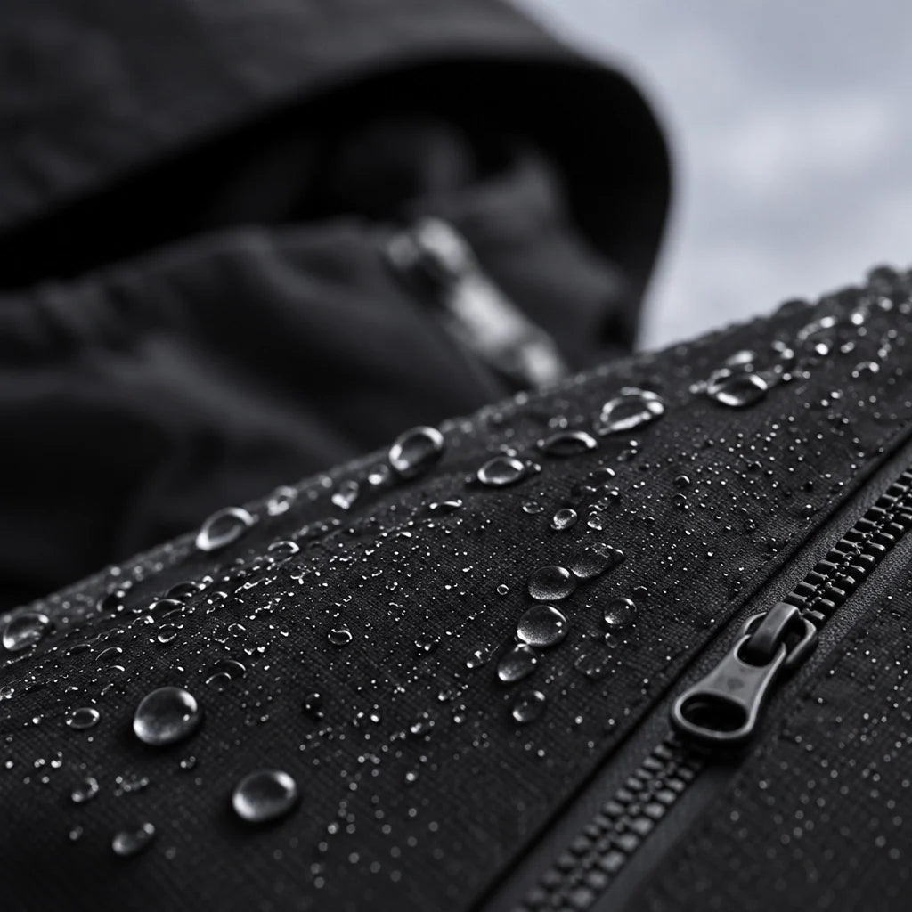 Pike - Unisex Windproof Breathable & 10K Waterproof Jacket - Black