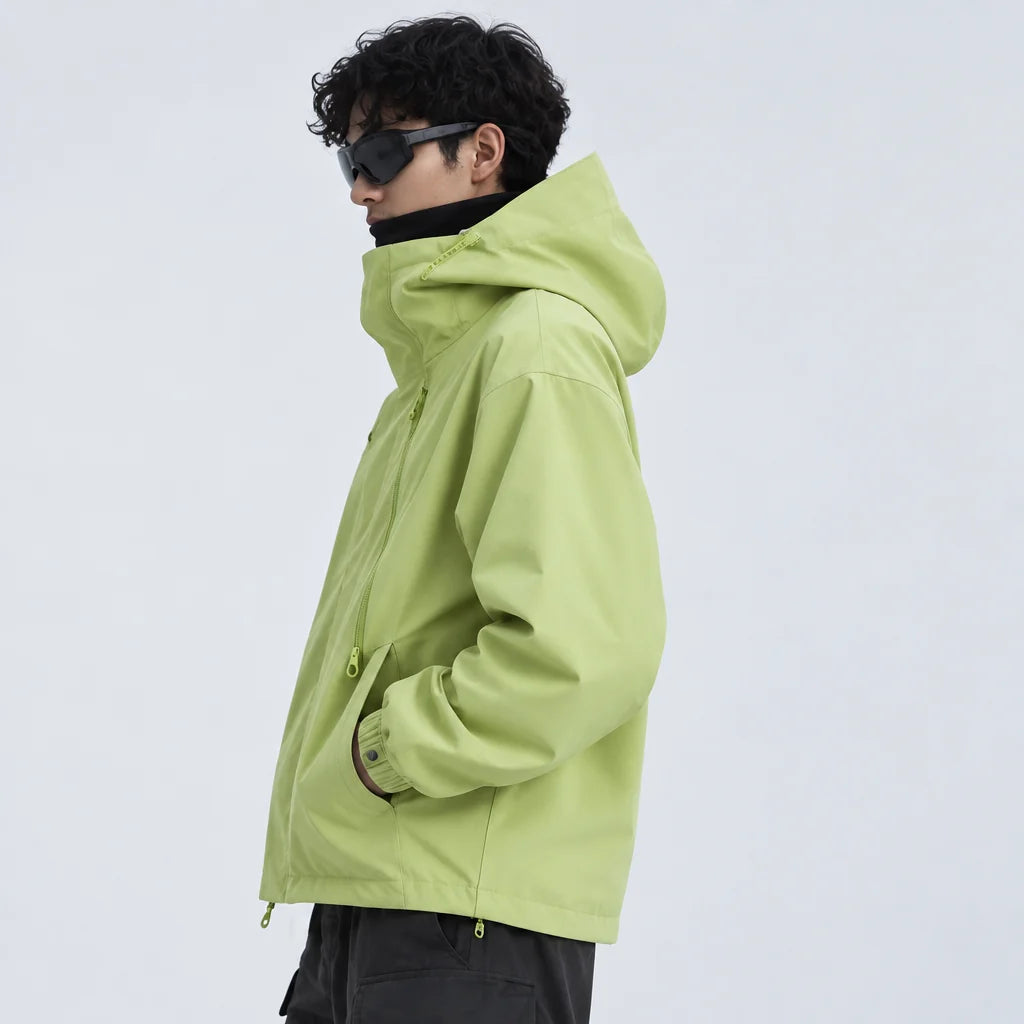 Pike - Unisex Windproof Breathable & 10K Waterproof Jacket - Green