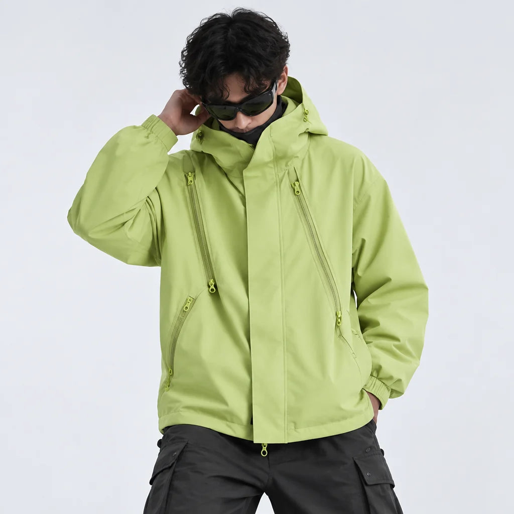 Pike - Unisex Windproof Breathable & 10K Waterproof Jacket - Green