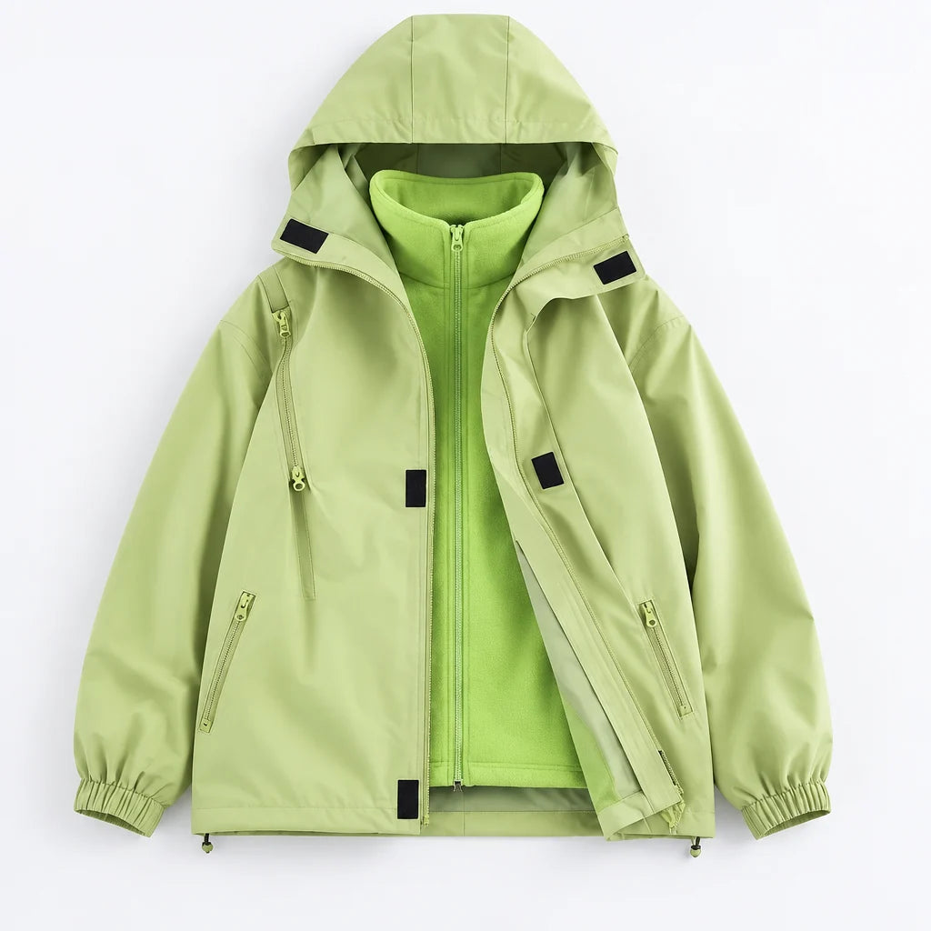 Pike - Unisex Windproof Breathable & 10K Waterproof Jacket - Green