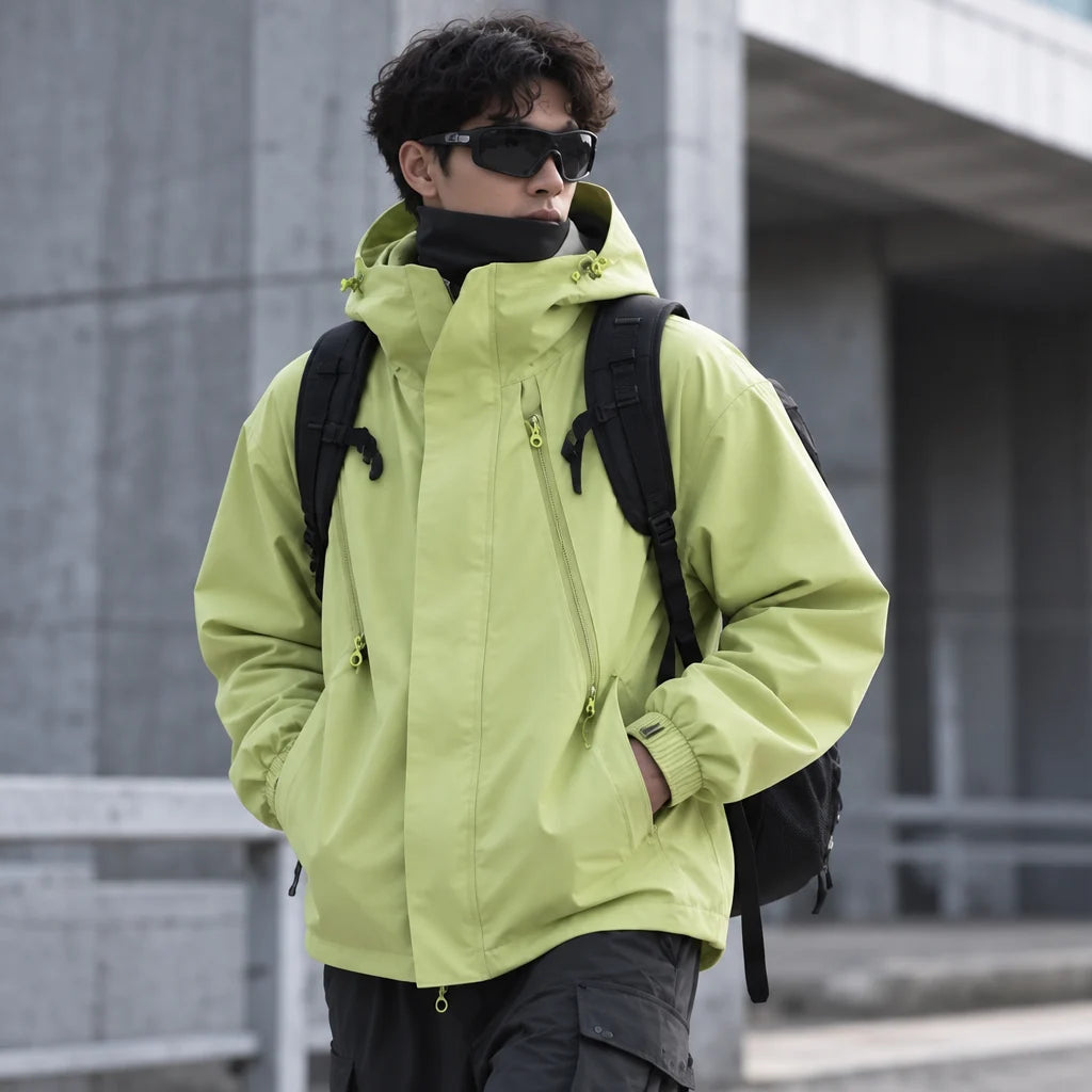 Pike - Unisex Windproof Breathable & 10K Waterproof Jacket - Green