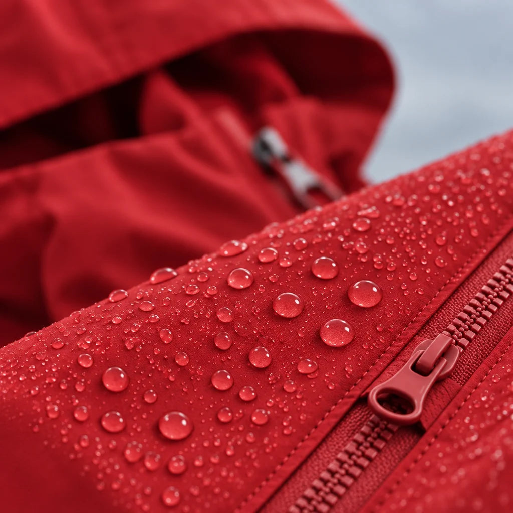 Pike - Unisex Windproof Breathable & 10K Waterproof Jacket - Red