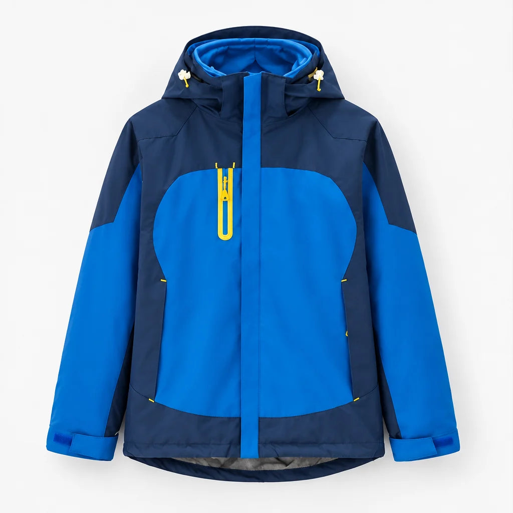 Gust - Unisex Windproof Breathable & 3-in-1 Waterproof Jacket - Electric Blue
