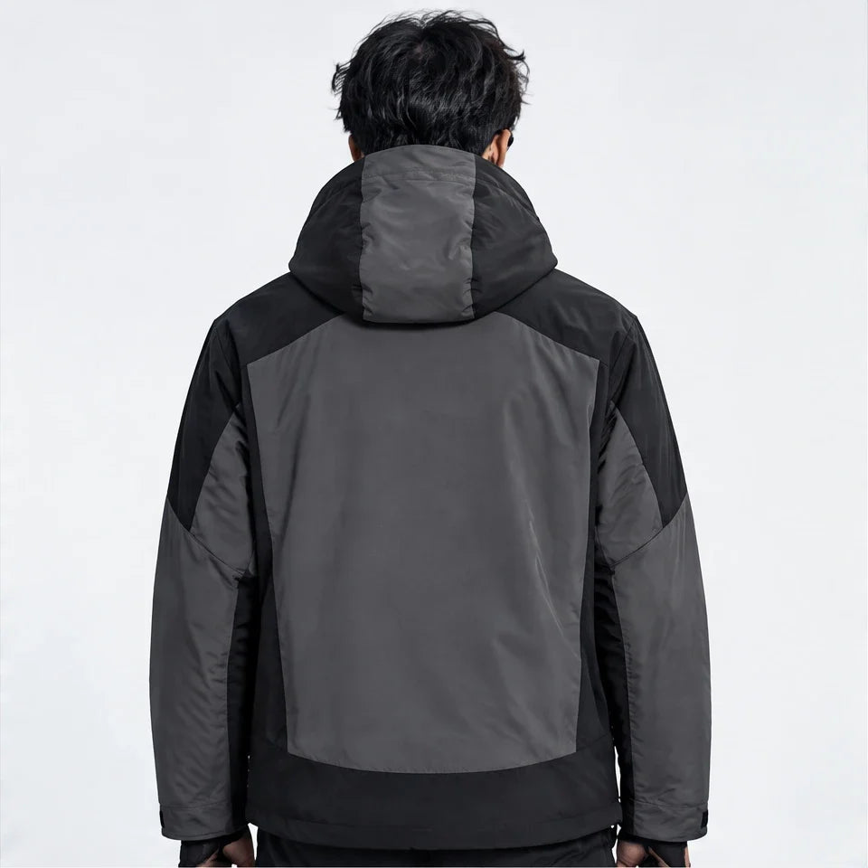Gust - Unisex Windproof Breathable & 3-in-1 Waterproof Jacket - Grey