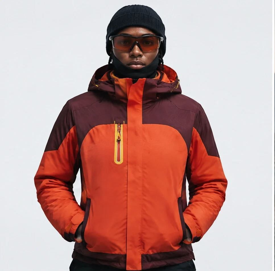 Gust - Unisex Windproof Breathable & 3-in-1 Waterproof Jacket - Orange