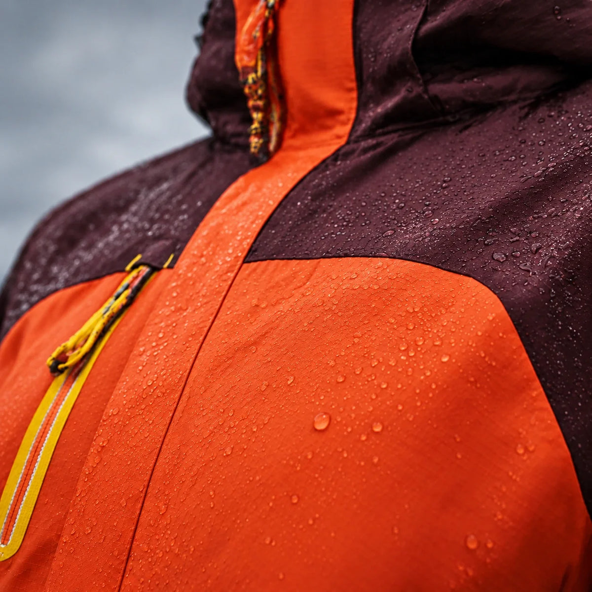 Gust - Unisex Windproof Breathable & 3-in-1 Waterproof Jacket - Orange